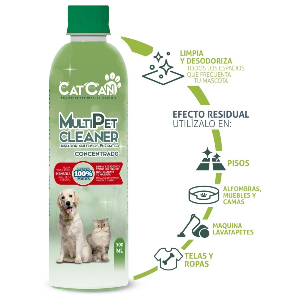 Bogaclean Limpia y sin Olor Concentrado de Limpieza Agente : :  Productos para mascotas
